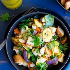Winter Panzanella Salad with Roasted Vegetables-image