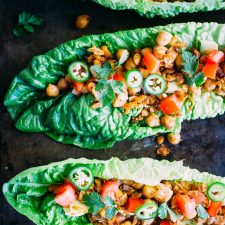 Healthy Taco Chickpea Lettuce Wraps-image
