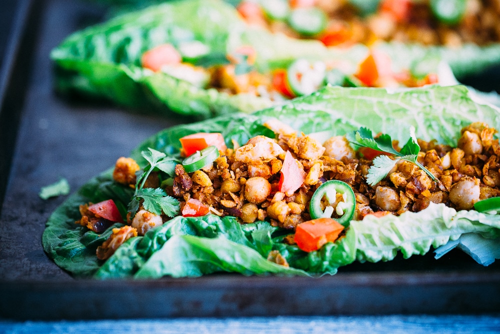 Healthy Taco Chickpea Lettuce Wraps1-8663