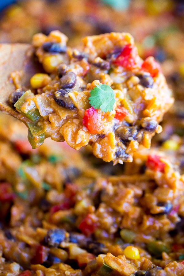 Easy Stove Top Enchiladas with Cauliflower Rice She Likes Food