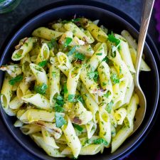 30-Minute Roasted Cauliflower Pasta with Lemon Chimichurri-image