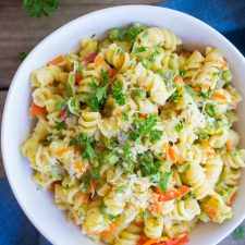 Easy One-Pot Pasta Primavera + Recipe Video-image