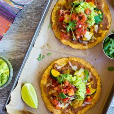 30-Minute Summer Vegetable Tostadas-image