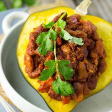 Chili Stuffed Acorn Squash-image