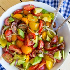 Easy Avocado and Tomato Salad-image