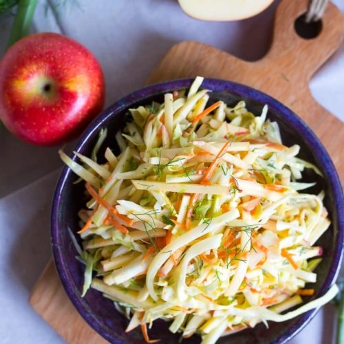 Fennel and Apple Slaw She Likes Food