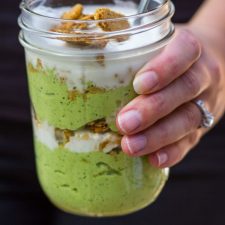 Lime Cheesecake Parfaits with Coconut Whipped Cream {gluten free, vegan}-image