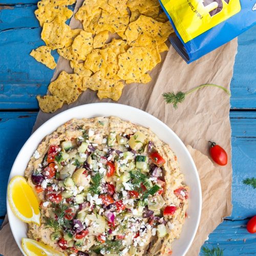 Loaded Greek Hummus Dip She Likes Food