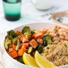 Roasted Sweet Potato & Broccoli Winter Bowls-image