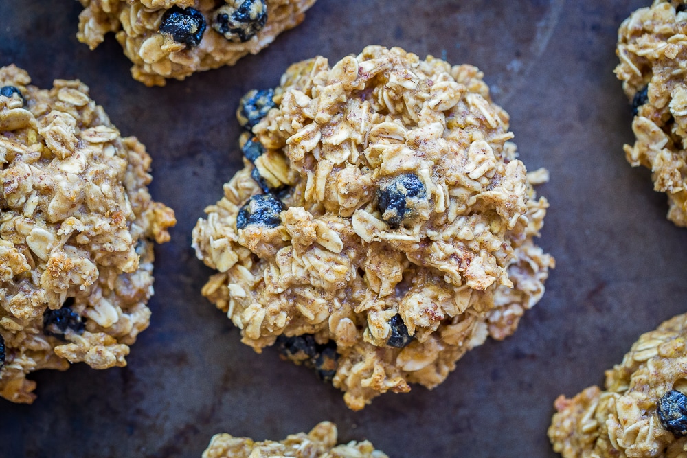 Lemon Blueberry Breakfast Cookies