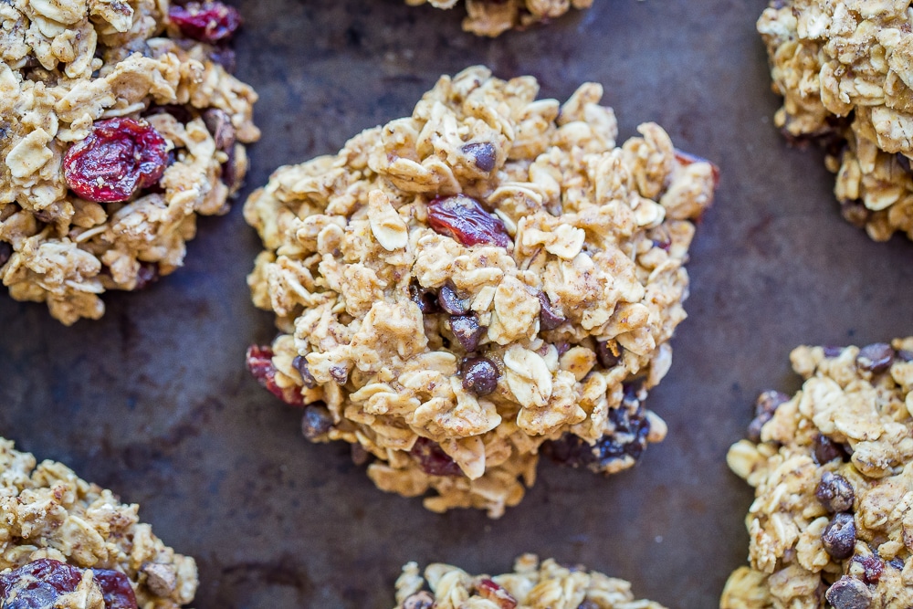 Chocolate Cherry Breakfast Cookies