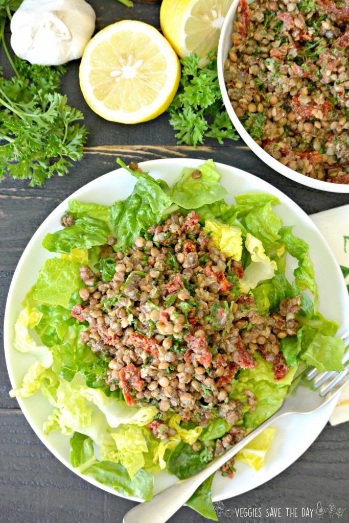 Lentil-Sundried-Tomato-Parsley-Salad