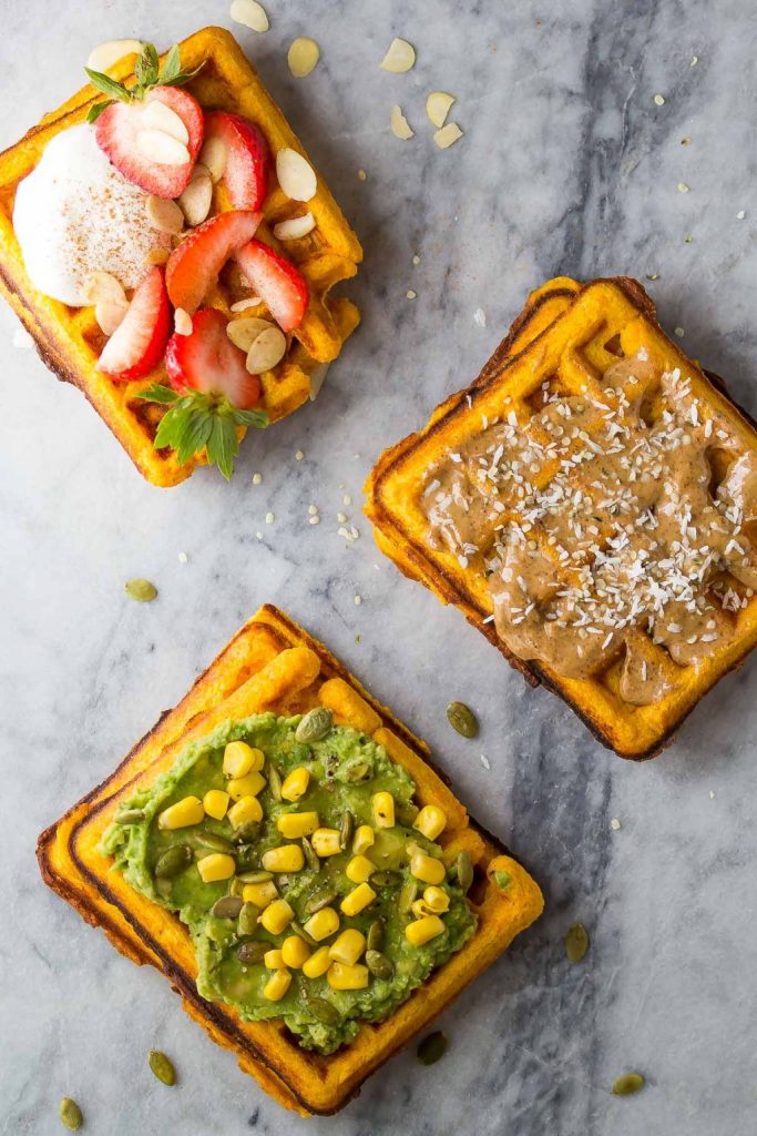 Freezer-Friendly-Crispy-Sweet-Potato-Waffles-7