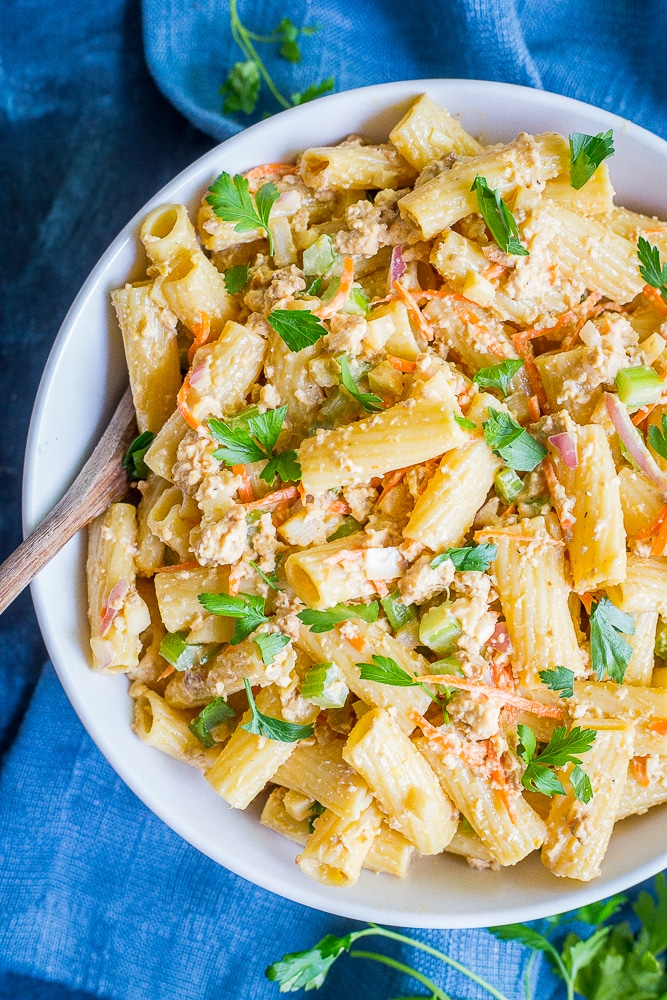 Vegan Tuna Pasta Salad-7919