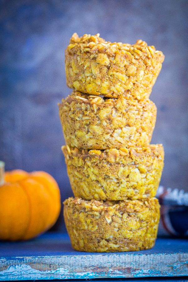Healthy Pumpkin Pie Baked Oatmeal Cups She Likes Food
