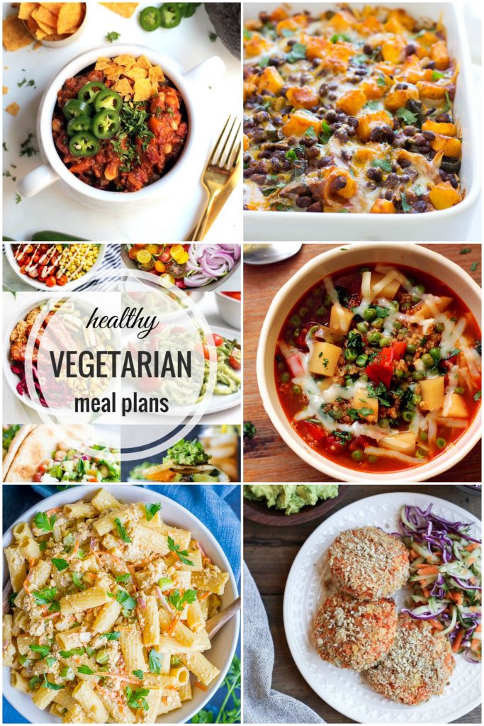 Healthy Vegetarian Meal Plan - Week 61 - She Likes Food