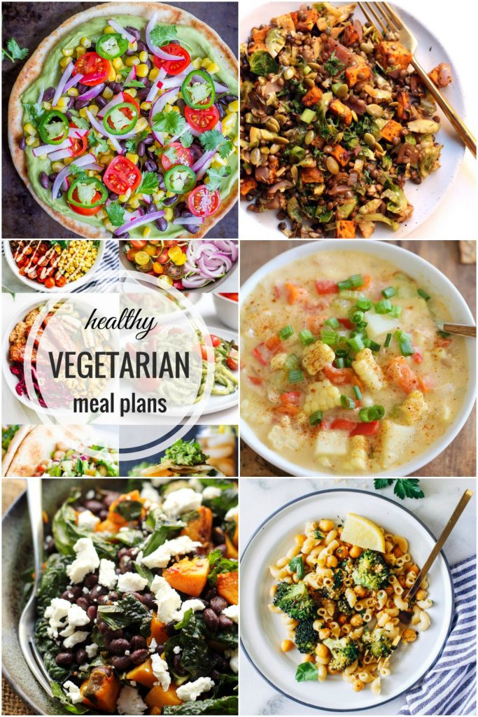 Healthy Vegetarian Meal Plan - Week 62 - She Likes Food