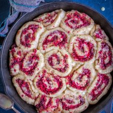 Gluten Free Orange Cranberry Cinnamon Rolls {Vegan}-image