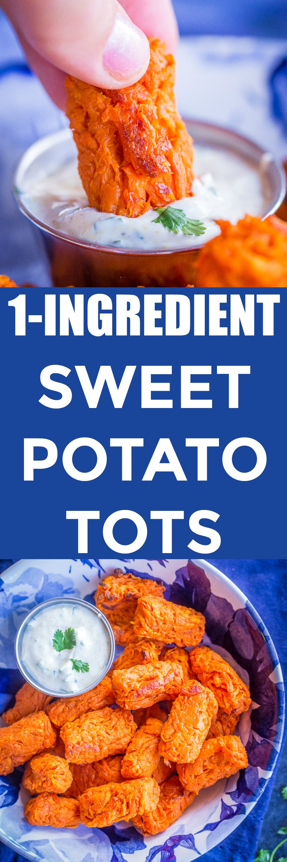 1Ingredient Sweet Potato Tots She Likes Food
