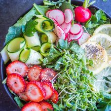 Honey-Miso Summer Salad Bowls-image