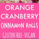 Orange Cranberry Cinnamon Rolls Pinterest long pin