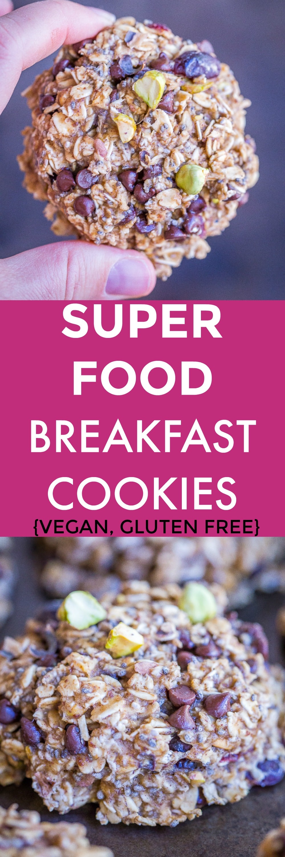 Superfood Breakfast Cookies - She Likes Food