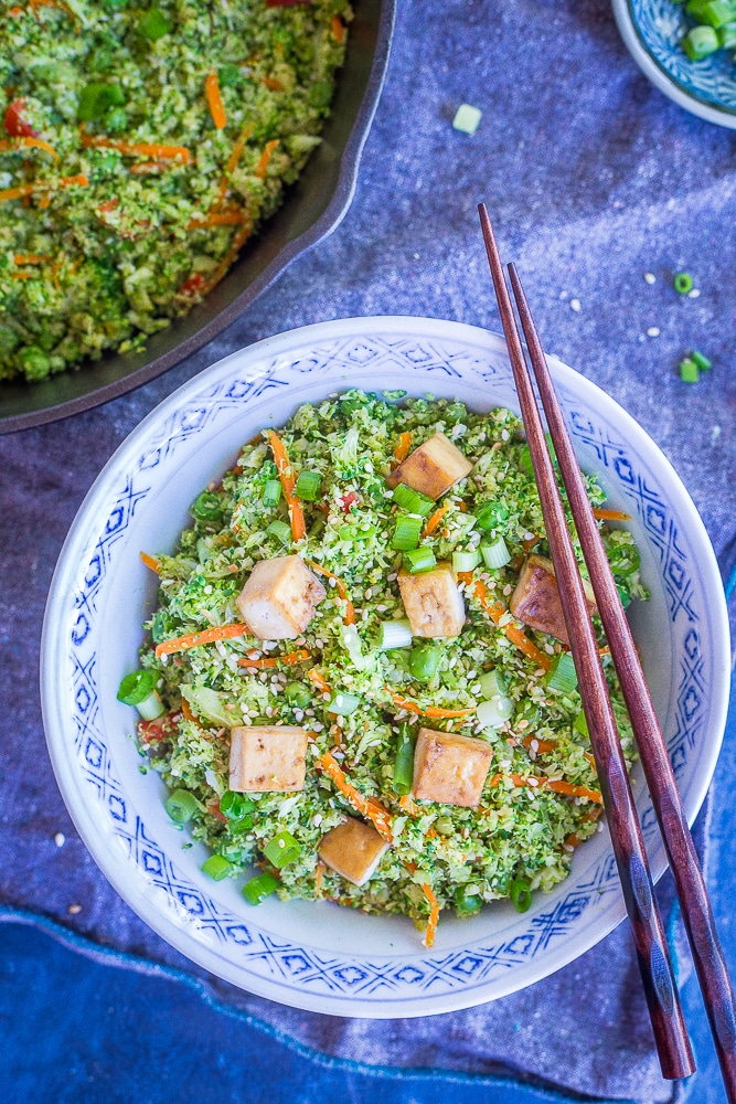 Easy Broccoli “Fried Rice”