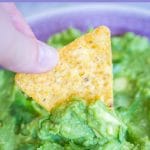 Pinterest collage pin for The Best Easy Guacamole Recipe