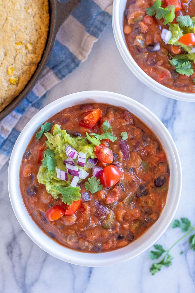 Ip chili sales with canned beans