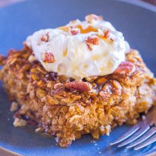 Make Ahead Pumpkin Pie Baked Oatmeal-image