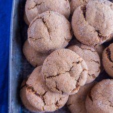 Vegan Soft and Chewy Molasses Cookies-image