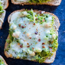 Spaghetti Squash Melts with Pesto and White Beans-image