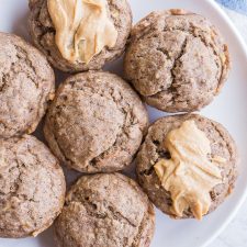 Healthy Banana Muffins (One Bowl)-image