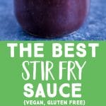 Pinterest long pin for The Best Stir Fry Sauce