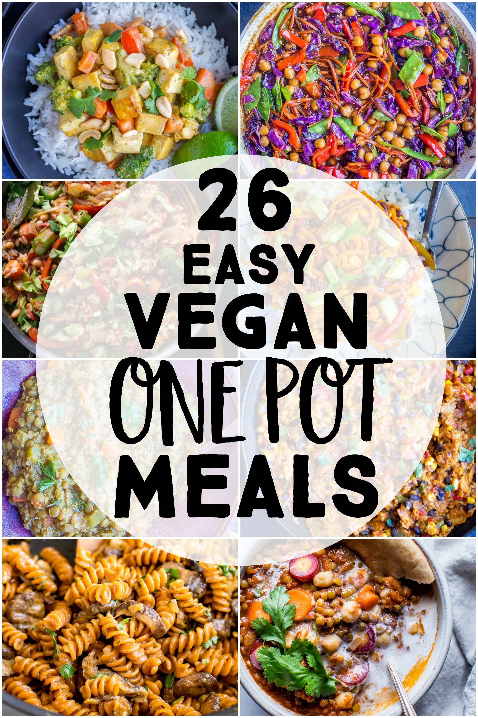 One Pot Vegan Meals R F C