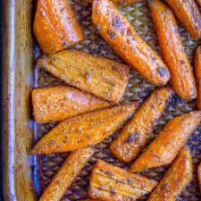 Healthy Ranch Roasted Carrots-image