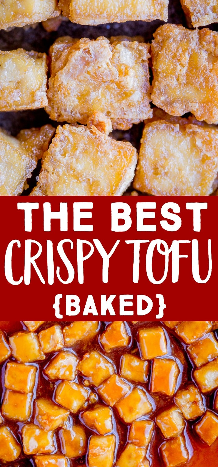The BEST Crispy Tofu (Baked) - She Likes Food