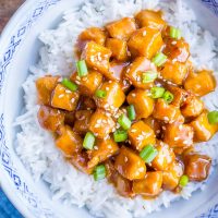 Vegan Orange Tofu