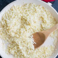 How To Make Cauliflower Rice - She Likes Food