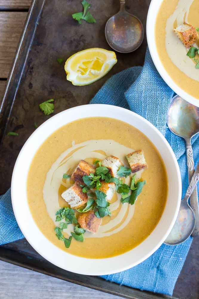 Vegetarian Soup Recipes in a bowl