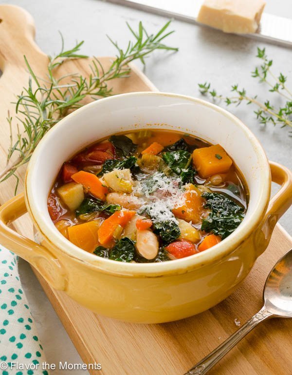 Vegetarian Soup Recipes in a bowl