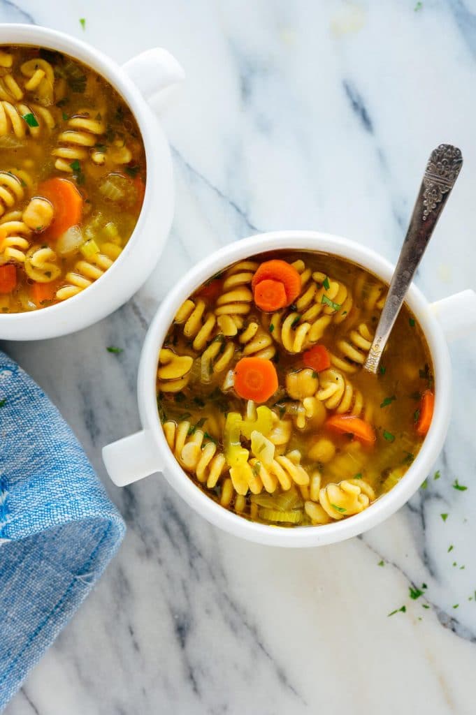 Vegetarian Soup Recipes in a bowl