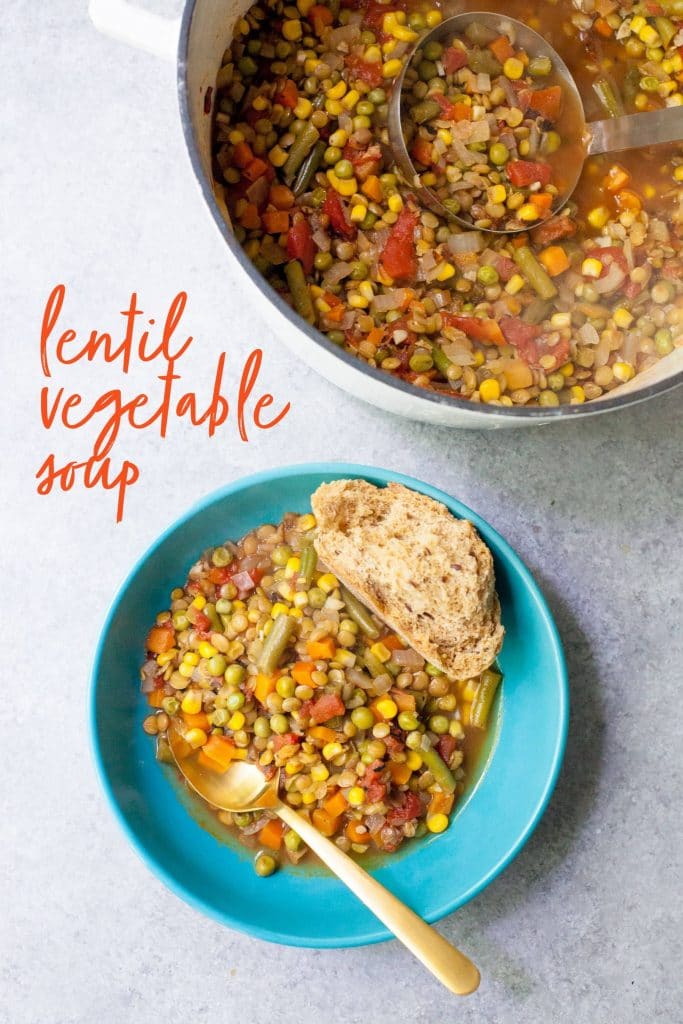 Vegetarian Soup Recipes in a bowl