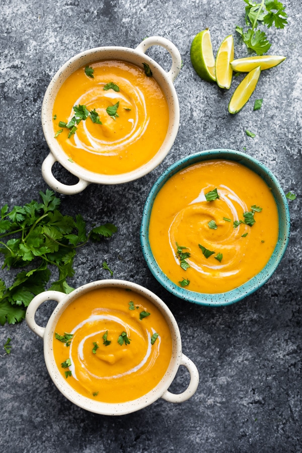 Vegetarian Soup Recipes in a bowl