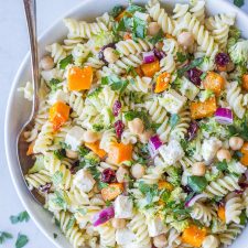 Fall Pasta Salad with Butternut Squash and Feta-image