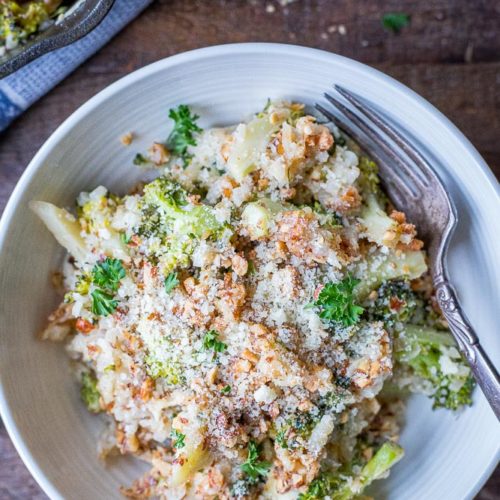 Broccoli Cheese Casserole {Keto Friendly, Low Carb} She Likes Food