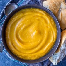 Easy Roasted Butternut Squash Soup-image