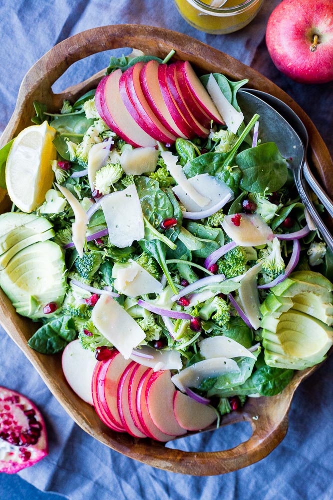 Loaded Dinner Salad Recipe with all the ingredients