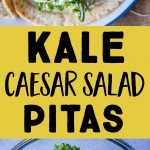 kale Caesar salad pita Pinterest long pin