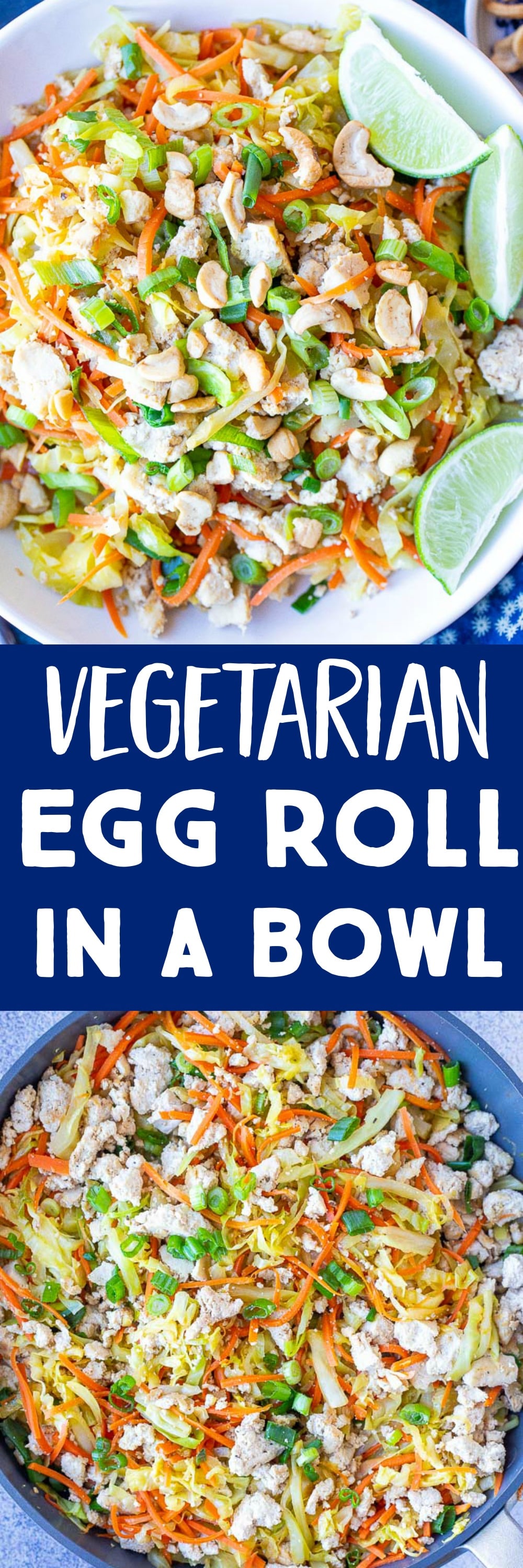 Vegetarian Egg Roll In A Bowl She Likes Food